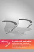 Samurai Ergonomik Koltuk | Bel Destekli, Tekerlekli, Yükseklik Ayarlı, Deri Yönetici Koltuğu -F.2.1.49 - 4