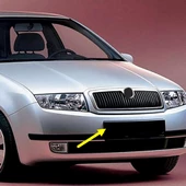 Skoda Fabia 2000-2004 Ön Tamponun Plaka Alt Plastiği 6Y0807287C - 1