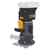 CAT DX82B 18Volt Şarjlı Kömürsüz 6mm Devir Ayarlı Profesyonel Avuç İçi El Frezesi Formika Tıraşlama (Akü Dahil Değildir) - 1