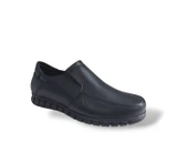 Zerhan 2026 Erkek Siyah Hakiki Deri Makosen Ayakkabı 38 39 thumbnail 2