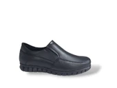 Zerhan 2026 Erkek Siyah Hakiki Deri Makosen Ayakkabı 38 39 thumbnail 1