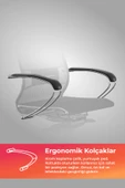 Samurai Ergonomik Koltuk | Bel Destekli, Tekerlekli, Krom Ayaklı, Siyah, Fileli Yönetici Koltuğu -5.2.1.49 - 5