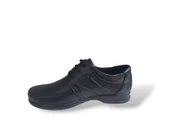 Zerhan 2024 Erkek Siyah Bağcıklı Hakiki Deri Ayakkabı thumbnail 3