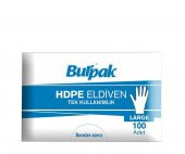 Burpak 100lü Tek Kullanımlık Boya Eldiveni - Large - 1