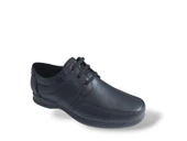 Zerhan 2024 Erkek Siyah Bağcıklı Hakiki Deri Ayakkabı thumbnail 4