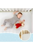 RevuBaby Ortopedik Cotton Bebek Yatağı Park Beşik Yatağı Çocuk Yatakları Oyun Parkı Yatağı - 6