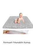 RevuBaby Bebek Çocuk Oyun  Halısı  Bebek Oyun Parkı Matı Minderi Aktivite Halısı - 3