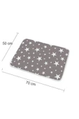 RevuBaby Bebek Alt Açma Minderi, Yıkanabilir, Elyaf Dolgulu Alt Değiştirme Pedi 50x70cm - 3