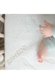 RevuBaby Ortopedik Bambu Bebek Yatağı Park Beşik Yatağı Çocuk Yatakları Oyun Parkı Yatağı 7 Cm - 4