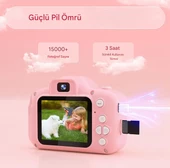 Çift Lens Selfie Kamera Dijital Çocuk Kamerası 20MP  1080P HD - 4