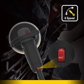 CAT DX3030 1450Watt 180MM Devir Ayarlı Profesyonel Polisaj Makinesi - 11