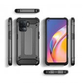 Ceponya Oppo Reno 5 Lite Kılıf Kamera Korumalı Armor Hybrid Zırh - 5