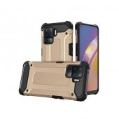 Ceponya Oppo Reno 5 Lite Kılıf Kamera Korumalı Armor Hybrid Zırh - 9