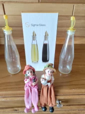 Sigma Glass 2'li Ayvalık Yağdanlık Sirkelik Yağlık (250 cl) - 1