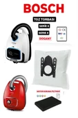Bosch SERİE 6 - SERİE 4 Süpürgesi Toz Torbası 10 Adet - 1