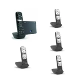 Gigaset Analog & Ip 5 Dahili Dect Telsiz Kablosuz Telefon Santrali AS690IP-A690 - 1