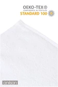 4'lü Beyaz Banyo Havlusu - 70x140 Cm, 490 Gr, %100pamuk, Spa Ve Otel Havlusu, Günlük Kullanıma Uygun - 4