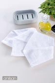 50'li Mini Havlu - 26x26 cm, %100 Pamuk, Bebek ve Çocuklar İçin, Yüz Havlusu Olarak Kullanıma Uygun - 2
