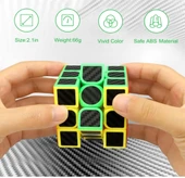 3X3X3 PROFESSIONAL SPEED CUBE CARBON FIBER - KARBON FİBER PROFESYONEL RUBİK ZEKA SABIR KÜPÜ - 7