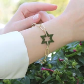 Yıldız Apm Taşlı Trend Gold Bileklik thumbnail 8