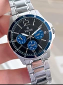 Wesse Çelik Kordon İç Fonksiyonları Aktif 5 Atm Suya Dayanıklı Erkek Kol Saati EW.208806-LL thumbnail 3