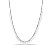 Kare Trend Pul Gümüş Kolye thumbnail 4