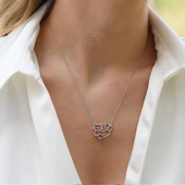 Kedi Zultanit Taşlı Gümüş Kolye thumbnail 2