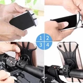 3B Trend Esnek Silikon Örümcek Bisiklet Telefon Tutucu - 5