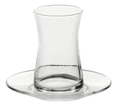 Pasabahce Heybeli Çay Takımı Seti, Sade, 160 Ml, 4 Parça  95290 - 2