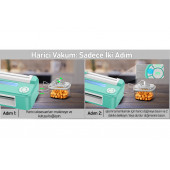 MÜHLEN V67 Tam Otomatik Gıda Vakum Makinesi Otomatik Vakumlama & Mühürleme - 5