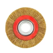 Saçaklı Çanak Fırça 150 mm Pas Kir Toz Temizleme Metal Temizlik Fırçası - 4