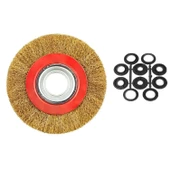 Saçaklı Çanak Fırça 150 mm Pas Kir Toz Temizleme Metal Temizlik Fırçası - 3