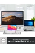 Ekw-28 2.4g Bluetooth Bt1 Bt2 Çoklu Cihaz Bağlantılı Ulta Ince Q Mac-wın-ıos-android Kablosuz Klavye - 3