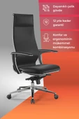 Metta Samurai Ergonomik Deri Yönetici Koltuğu / Ofis Sandalyesi - 2D7.4.1.109 - 1