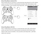 iPega PG-9157 Bluetooth Gamepad + joystick + Tutucu Oyun Konsolu - 11