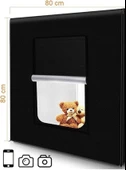 Monozone Fotoğraf Stüdyosu Profesyonel Çadır Kiti Led Işıklı 80x80 Cm Taşıma Çantalı Ürün Fotoğraf Çekim Çadırı Pratik Katlanabilir Aydınlatma Çadırı - 6