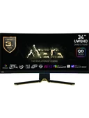 MSI 34.18 INÇ MEG 342C QD OLED 3440x1440 (UWQHD) 21:9 CURVE 1800R QD-OLED 175HZ 0.03MS ADAPTIVE-SYNC GAMING MONITOR - 1