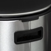 5five Simply Smart Delta Metal Pedallı 30 LT Çöp Kutusu Çelik - 4