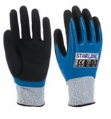 Kesilmez Eldiven E-135625 Nitril Köpük Starline 4x43c 9 Numara thumbnail 1