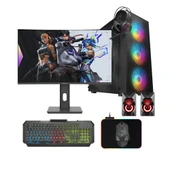 Gaming Pc intel i5 12500T 32Gb Ddr5 1Tb M2 Nvme 8Gb Rtx4060 27" 165Hz Oyun Bilgisayarı thumbnail 1