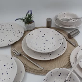 Point 48 Parça 12 Kişilik Yemek Takımı Kobalt thumbnail 3