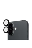 PanzerGlass iPhone 16/16 Plus Hoops Siyah Kamera Koruyucu - 1