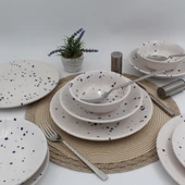 Point 48 Parça 12 Kişilik Yemek Takımı Kobalt thumbnail 1