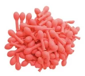 BALON DÜZ NEON FOSFORLU 5 İNC KIRMIZI 100 ADET thumbnail 2