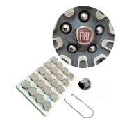 Bijon Kapağı Sökme Aparatlı Düz Model Krom 17mm - 1