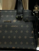 Armine Kartlık ve Bileklik Hediyeli El Ve Kol Çantası Suni Deri Bayan Omuz Çantası VS.BLKT.0060 thumbnail 4