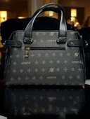 Armine Kartlık ve Bileklik Hediyeli El Ve Kol Çantası Suni Deri Bayan Omuz Çantası VS.BLKT.0060 thumbnail 5