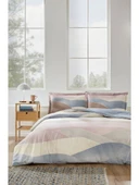 Özdilek Ranforce Çift Kişilik Nevresim Takımı Moderno Wave Kahve - 2