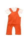 Ayıcıklı Erkek Bebek Salopet Takım - 3