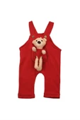 Ayıcıklı Erkek bebek salopet takım - 3
